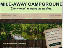 Tablet Screenshot of mileaway.com